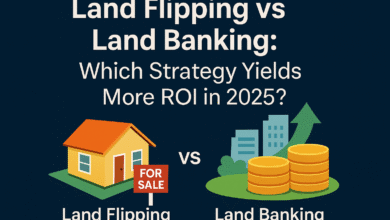 Land Flipping vs Land Banking: Which Strategy Yields More ROI in 2025?