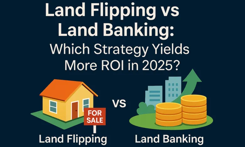 Land Flipping vs Land Banking: Which Strategy Yields More ROI in 2025?