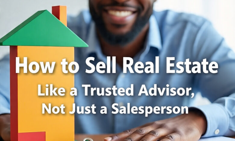 How to Sell Real Estate Like a Trusted Advisor, Not Just a Salesperson